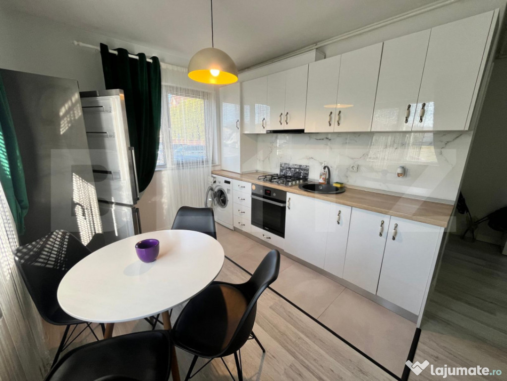 Apartament 2 camere, finisat la cheie, 2 parcari, zona de SU