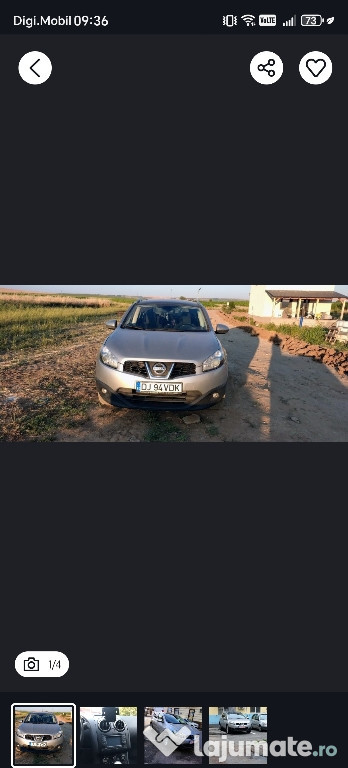 Vând Nissan qashqai