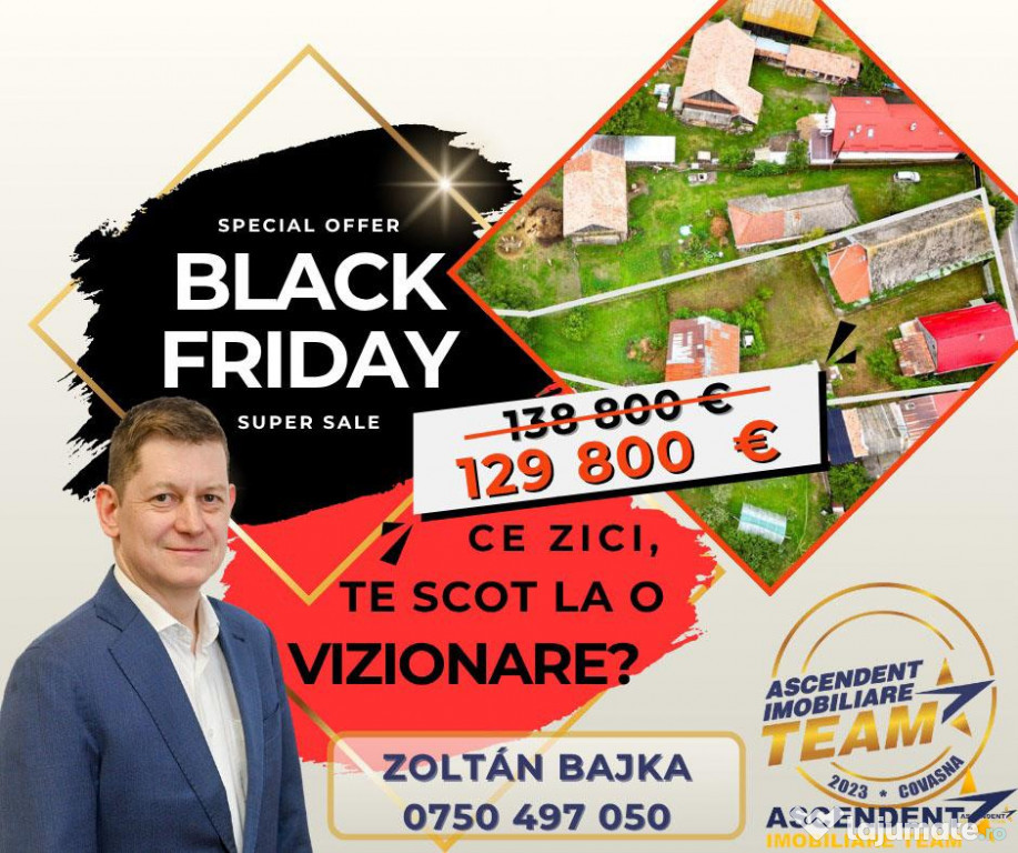 FILM! Domeniu de 1.660mp,cu doua case, atelier si anexe,Lemn