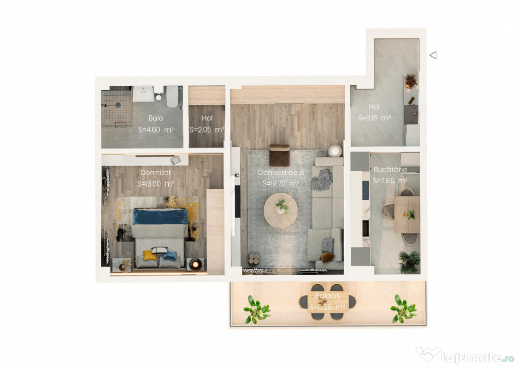 APARTAMENT 3 CAMERE, BLOC NOU, DECOMANDAT,VALEA LUPULUI,LOC