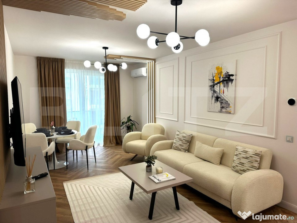 Apartament 2 camere, prima inchiriere, 58 mp, parcare, Elite