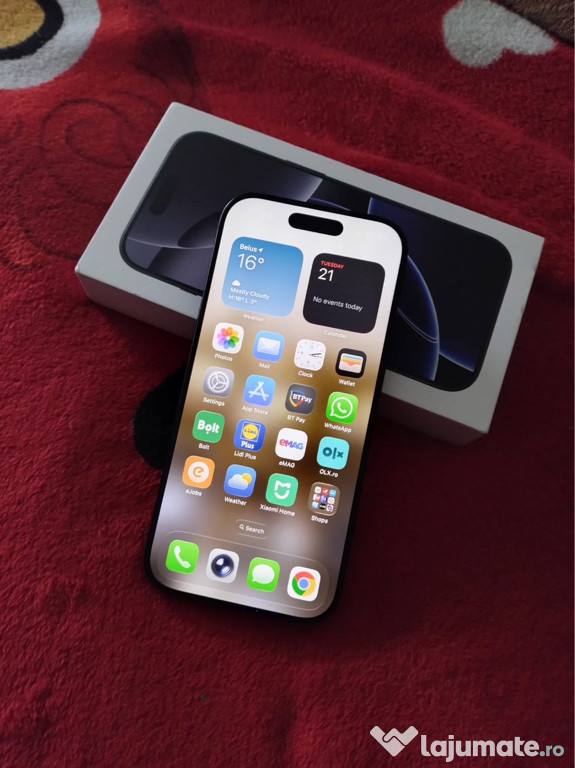 Iphone 16 Pro 128 GB Black