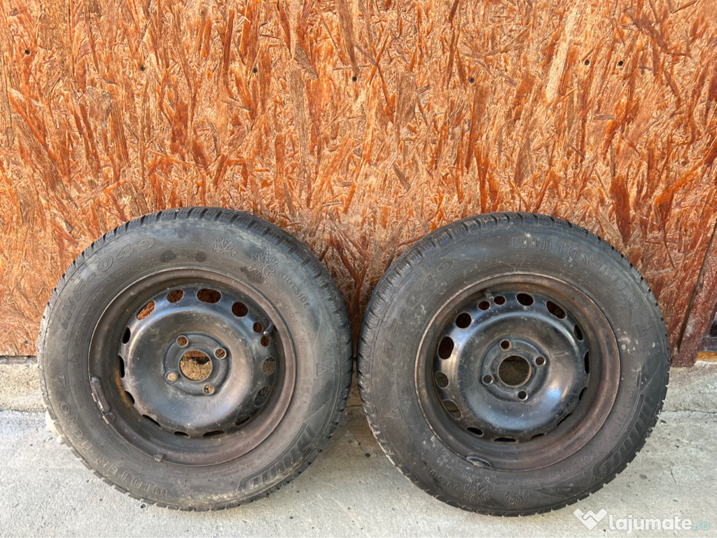 Anvelope M+S 155/80 R13+jante