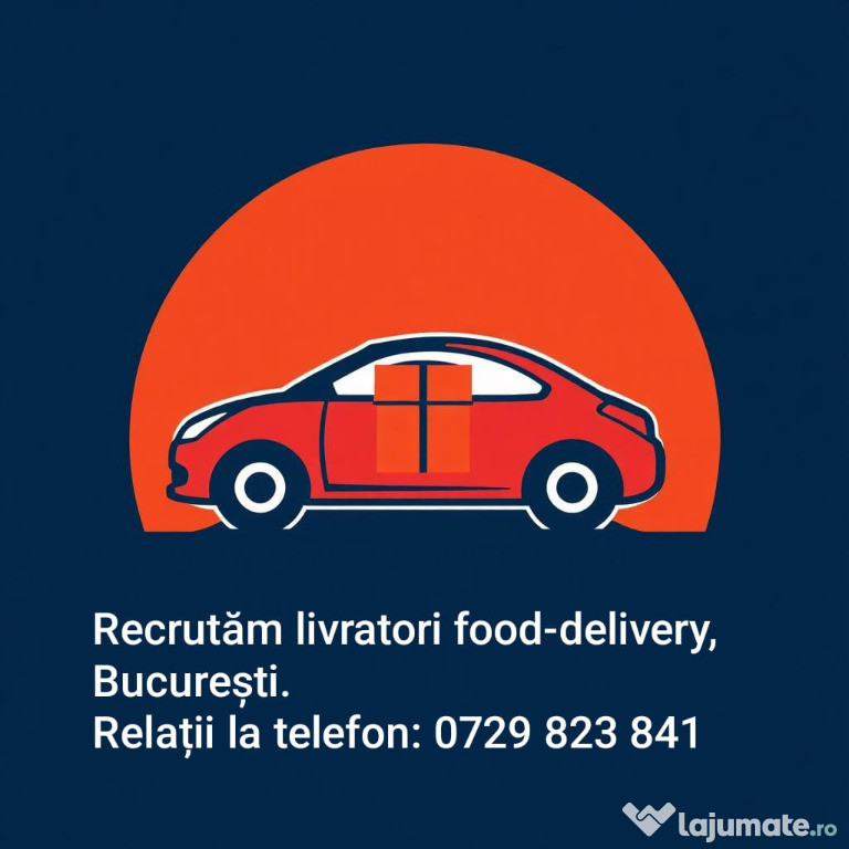 Recrutam Libratori Food Delivery