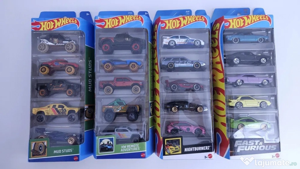 Masinute Hot Wheels 10x Seturi