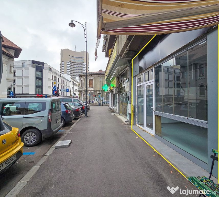 Spatiu comercial 37mp stradal-Universitate-strada Batistei