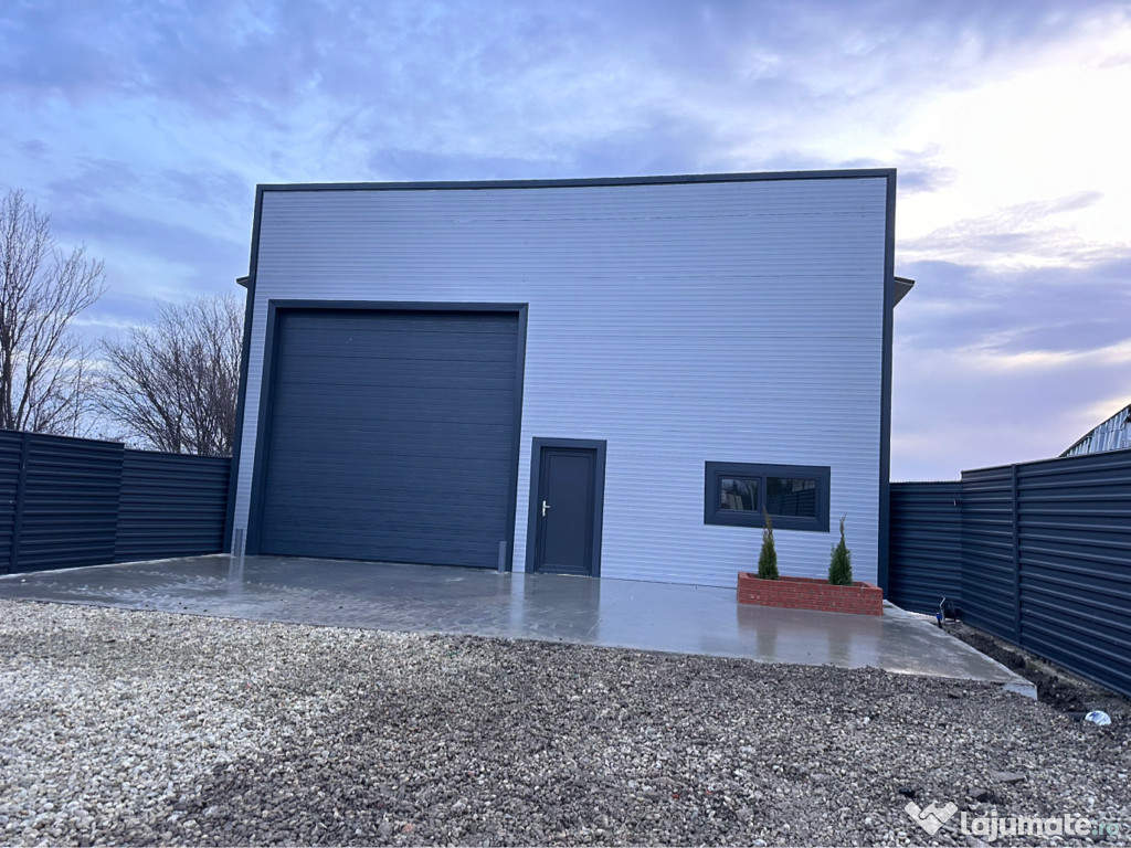 Hala spațiu teren de închiriat strada Principală DN 7