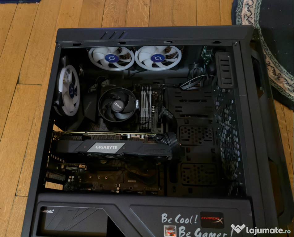 Vand PC Gaming cu Ryzen 5 5600x, RTX 2070 Super, 32GB RAM