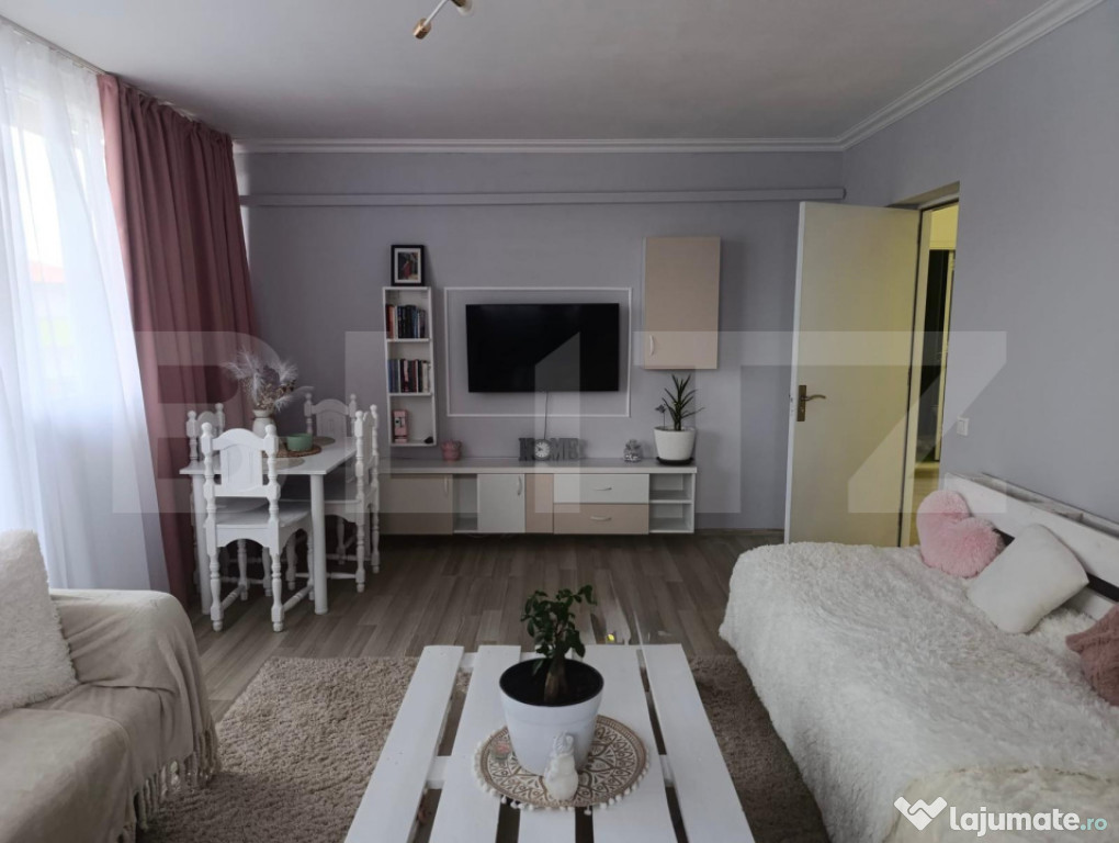 Apartament cu 2 cam, 68mp, etajul 4, cu 2 balcoane si parcar