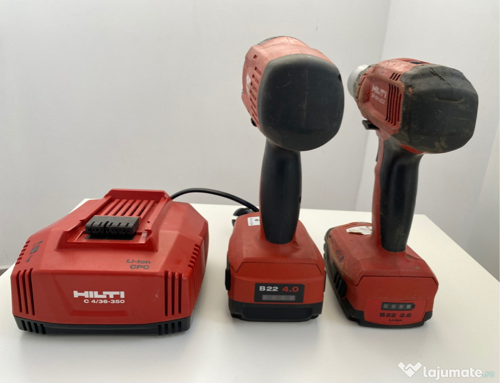Set Impact 1/2" Hilti SIW 22T-A, Hilti SF 6H-A22