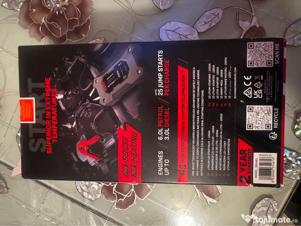 Robot pornire auto , buster