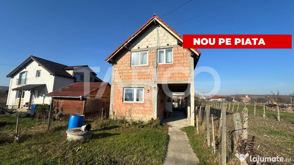 Casa 4 camere 2 bai individuala cu curte de 550 mp Cristian