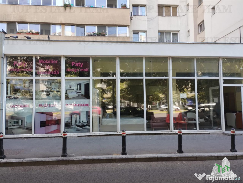 Spatiu comercial de inchiriat, deschidere generoasa la bulev