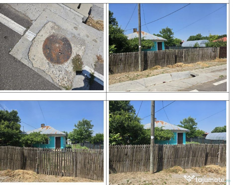 Cota de 1/2 din casa si teren loc. Marculesti, Jud Ialomita