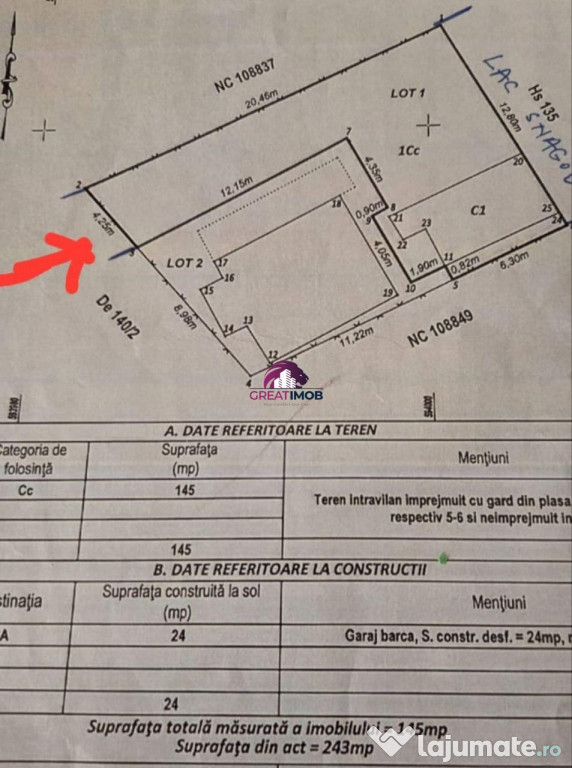 TEREN 145 MP LAC SNAGOV