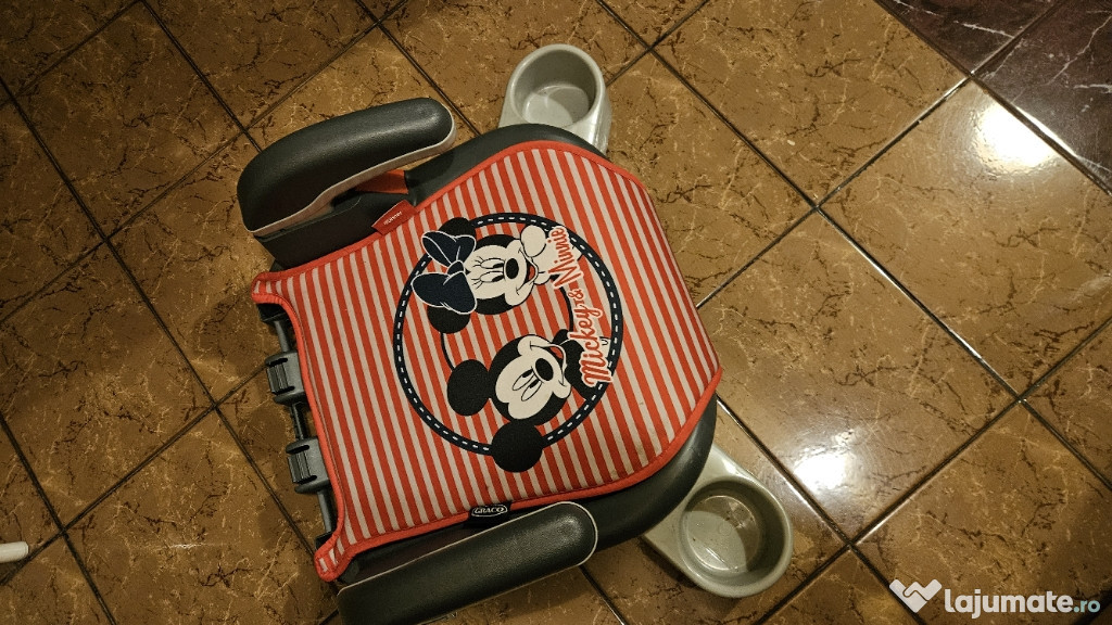 Graco, înălțător copii pentru mașină, cu buzunare.
