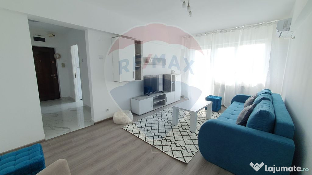 Apartament 2 camere, confort 1, etaj 4, renovat, mobilat-...