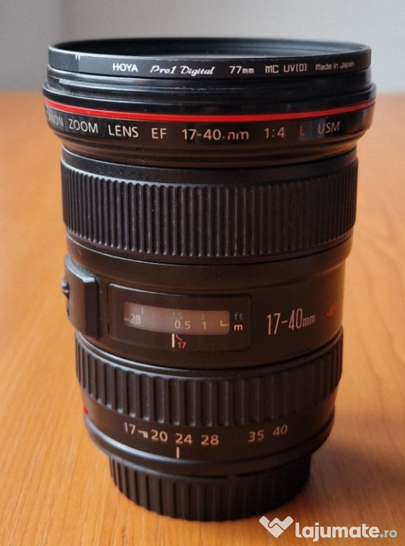 Obiectiv canon 17-40 mm