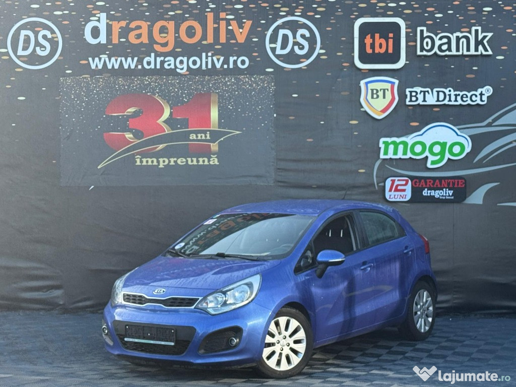 Kia rio, 1.3 i, euro 5, clima, garantie 12 luni, rate avans 0