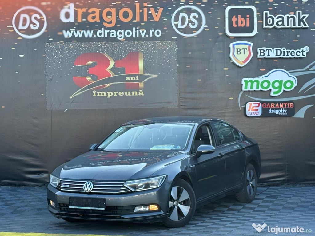 Vw passat , 1.6tdi , euro 6 , clima , navi , garantie 12 luni , rate a