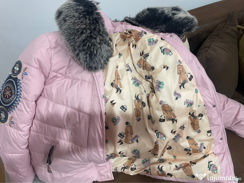 Geacă groasă din fâș