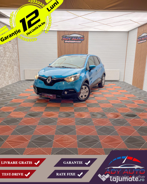 Renault Captur 1.5 Diesel, Garantie 12 luni, Rate-Fixe, Buy-Back