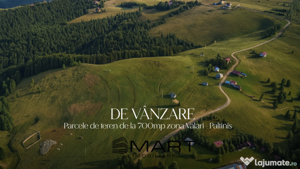 Teren 673mp cu PUZ în Paltinis