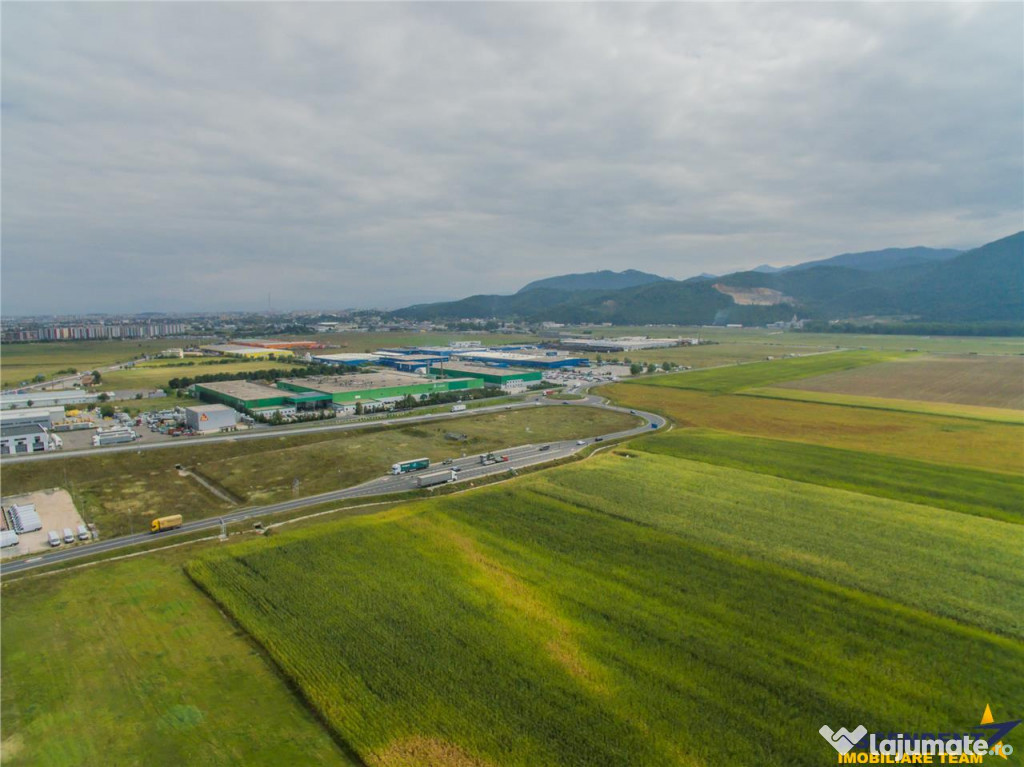 50.000 mp extravilan, in vecinatatea aeroportului, Ghimbav,