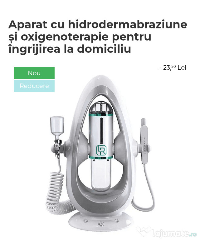 Aparat de Hidrodermbraziune, NOU.