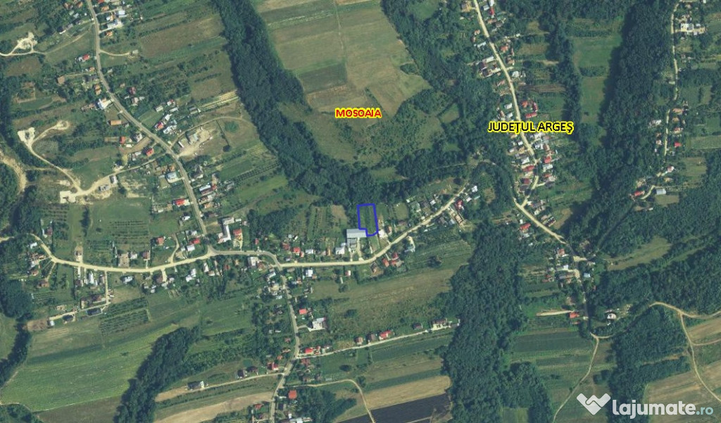 Teren de vânzare în Hintesti, comuna Moșoaia, Str. Princi