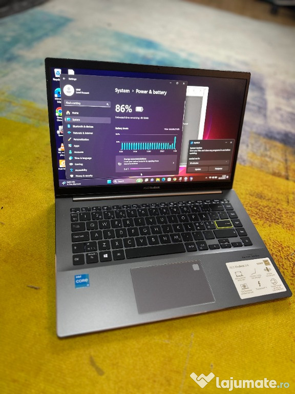 Laptop Asus Vivobook s14, i3 gen 11, 8 gb ddr4, ssd 120