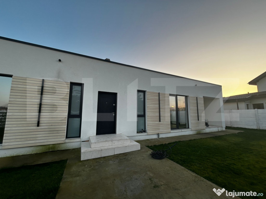 Vilă nouă în Corbeanca – 3 dormitoare, 2 băi, terasă,