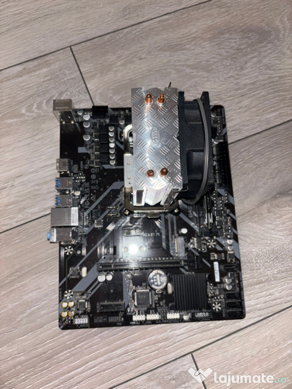 Kit Placă de bază B450M-K,Ryzen 5 1600, 8gb ram 3200mhz