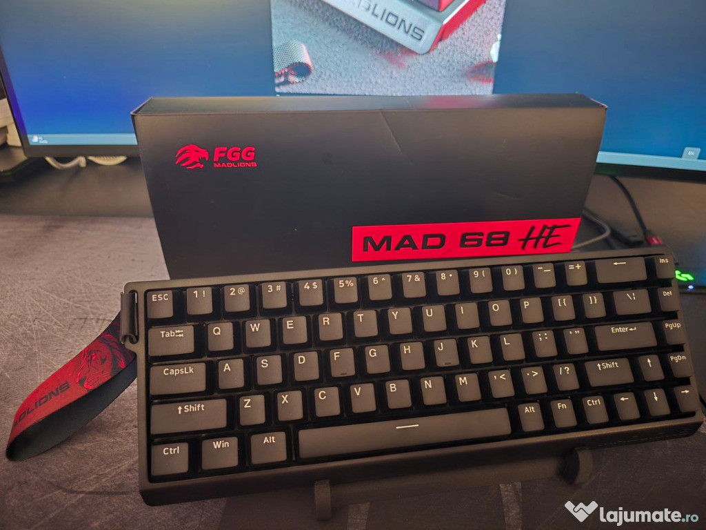 Tastatura Gaming MADLIONS Magnetic Rapid Trigger 8000Hz Hall Effect