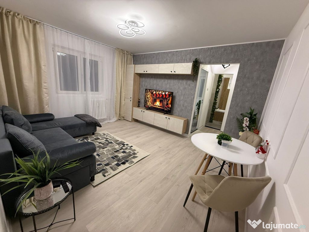 Apartament 2 Camere Renovat Mobilat cu Loc de Parcare –...