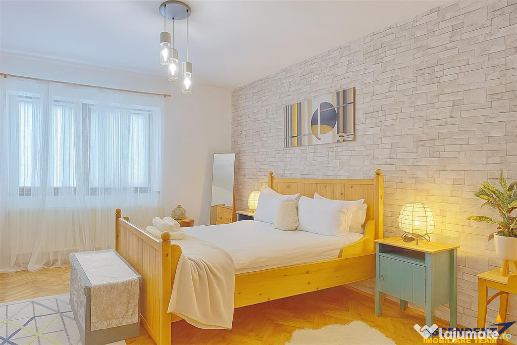 Apartament in casa, Vintage Style, curte, Centrul Istoric Br