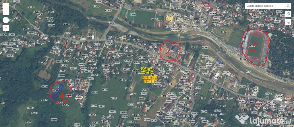 Teren intravilan Rm. Valcea, str. Morilor 1.070 mp