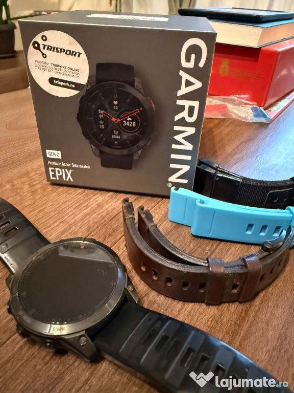 Garmin Epix gen 2 - Sapphire Titanium Black Carbon Gray