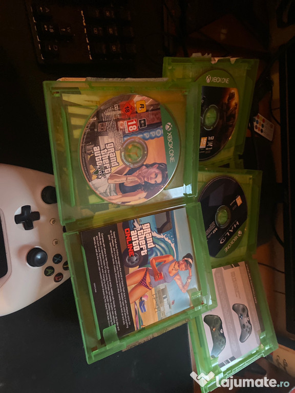 Xbox One S 500GB + GTA V pe CD