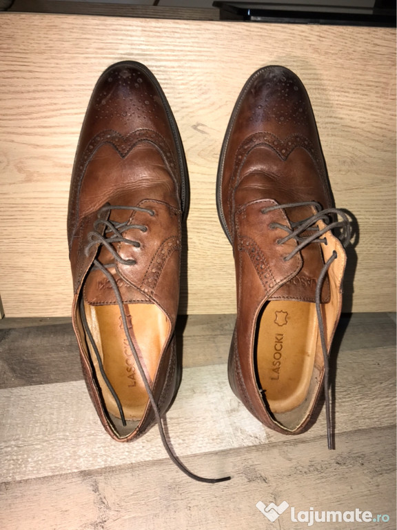 Pantofi eleganți (maro) Lasocki+ Bonus șosete noi