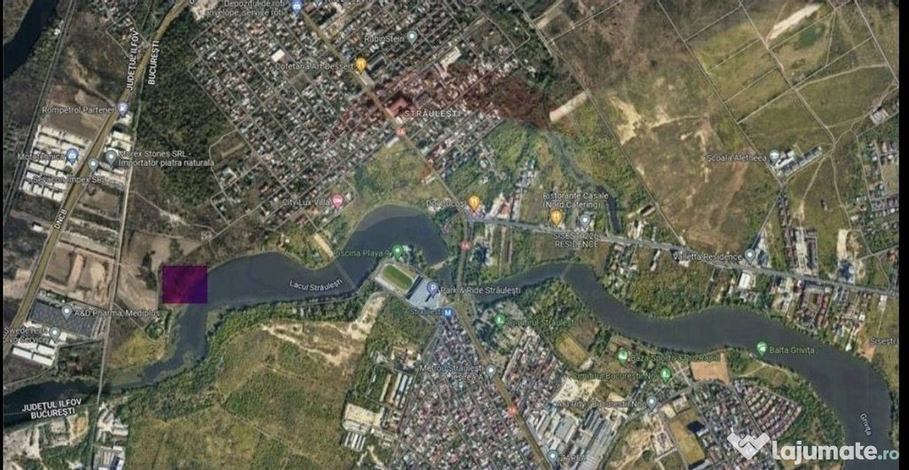 Teren intravilan premium – deschidere directă la lac |...