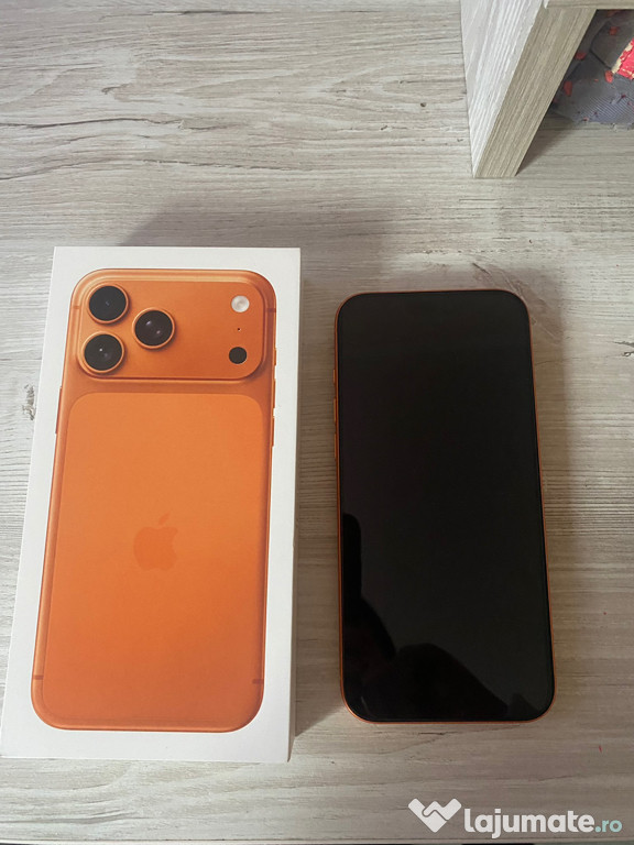 Iphone 17 Pro Max Cosmic Orange 256GB cu Garantie