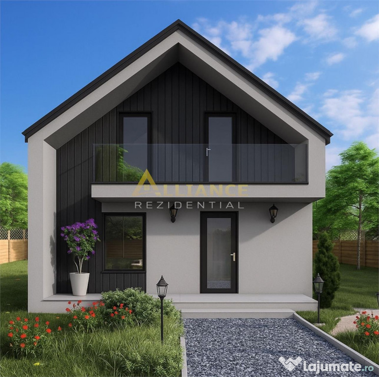 Casa individuala P M - 4 camere - 2 bai - teren 324mp