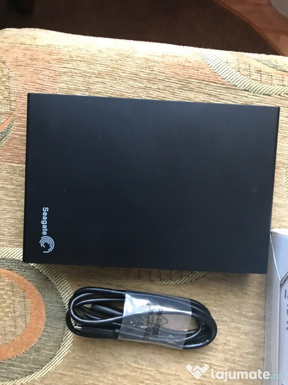 HDD extern Seagate Expansion Portable 2TB, USB 3.0, Negru