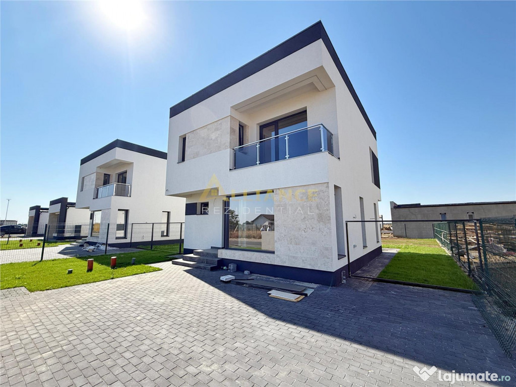 Vila individuala P 1E ~ 4 camere 3 bai ~ 350mp teren ~ 2 min