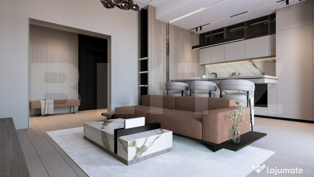 Apartament bloc nou, 71mp, Burdujeni