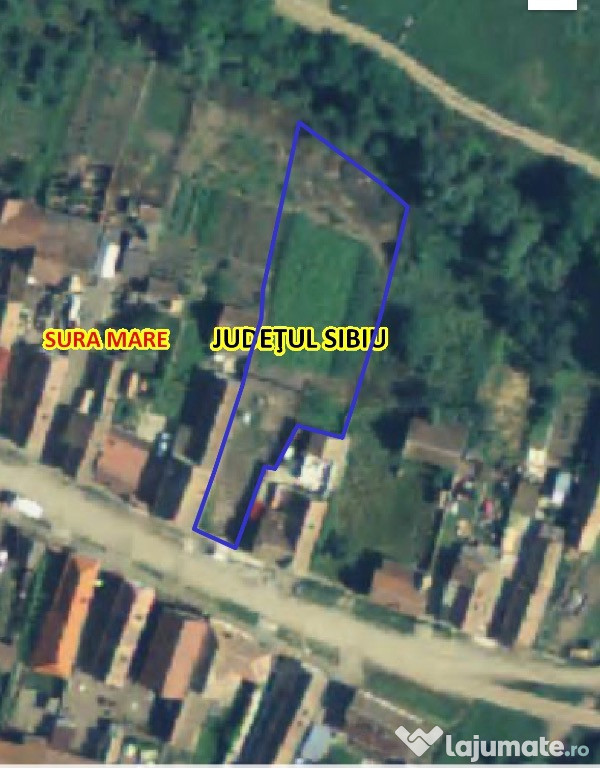 Teren intravilan de vânzare – Hamba, Șura Mare, jud. Sibiu – 1.150 m²