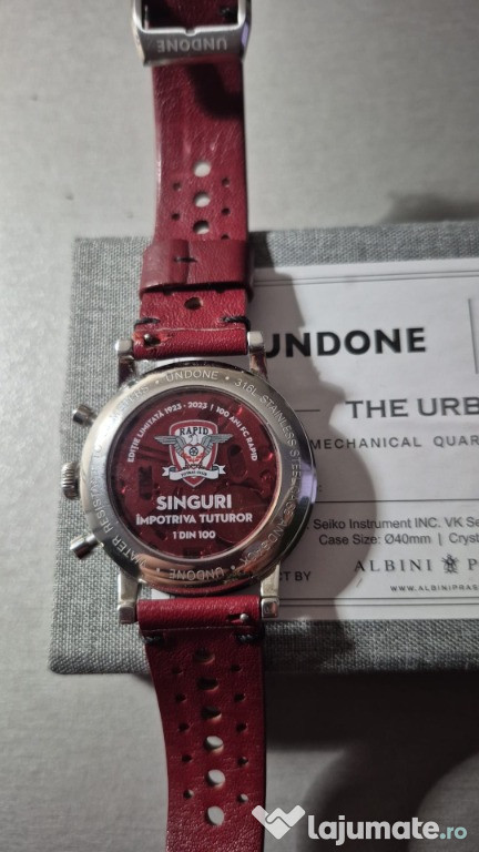 Ceas aniversar Rapid București (centenar editie limitata)