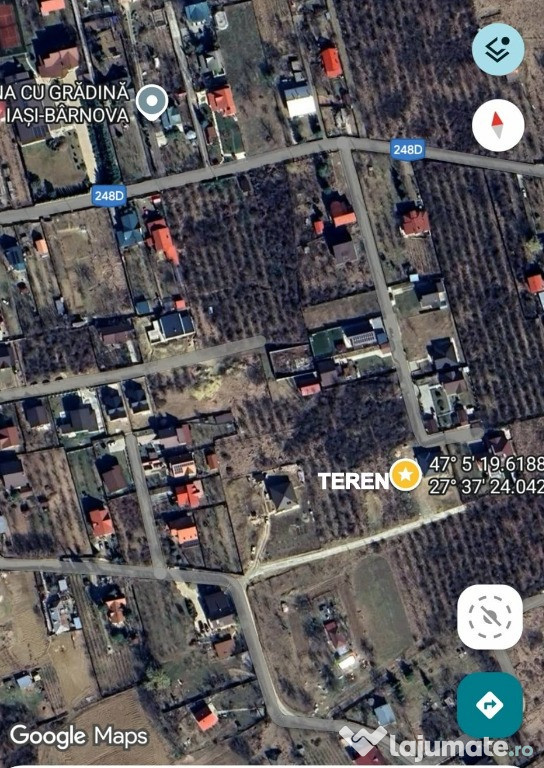 Teren intravilan , Bucium Barnova