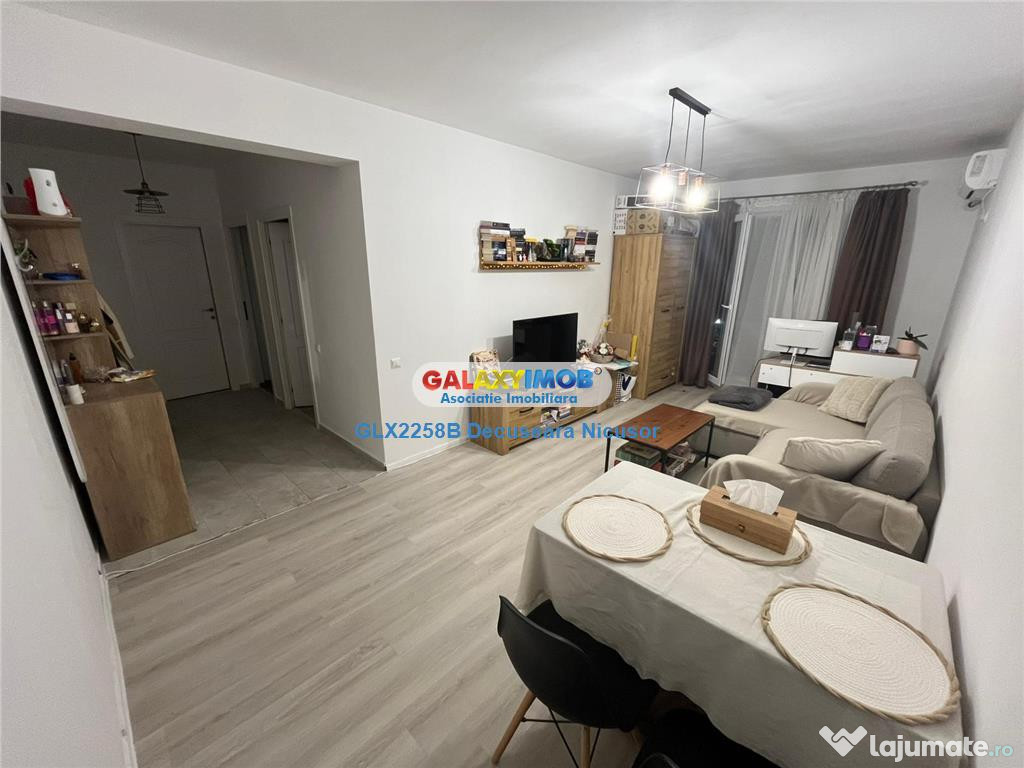 Apartament 2 camere Militari Residence Mobilat,Utilat 69.500